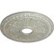 Ekena Millwork Raymond Ceiling Medallion (Fits Canopies up to 5 1/8"), 18 1/8"OD 3 5/8"ID x 1 1/8"P, Flash Copper CM18RAFCS - alternate 3